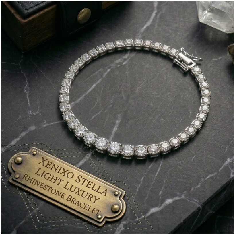Xenixo Stella Light Luxury Rhinestone Bracelet