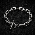 Xenixo Nexus Geometric Stitching Box Bracelet