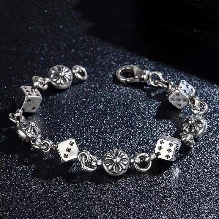 Xenixo Chrome Hearts Dice Cube Bracelet