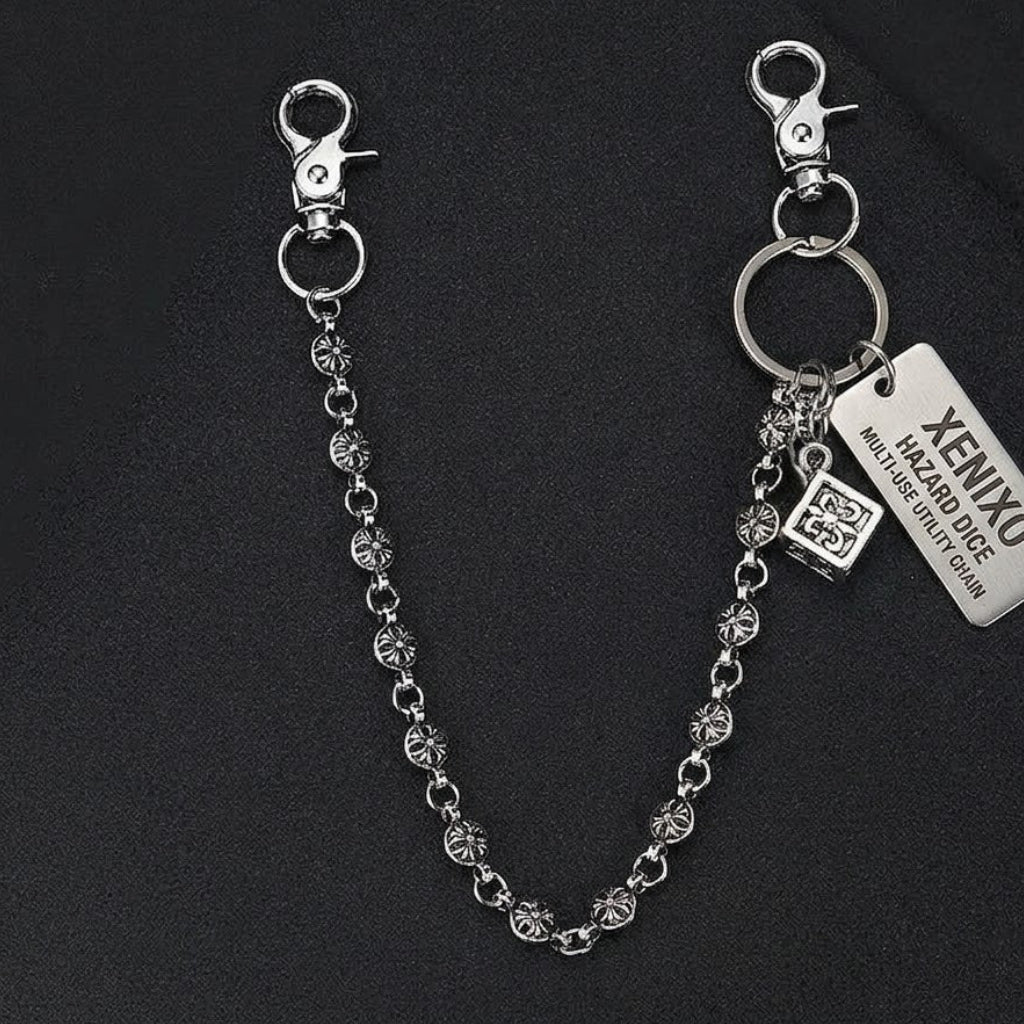 Xenixo Hazard Dice Multi-Use Utility Chain